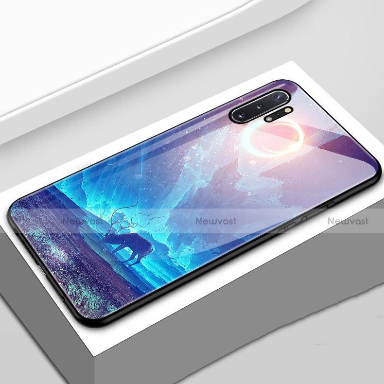 Silicone Frame Starry Sky Mirror Case Cover for Samsung Galaxy Note 10 Plus 5G
