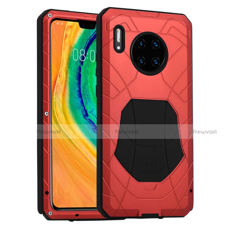 Silicone Matte Finish and Plastic Back Cover Case 360 Degrees R01 for Huawei Mate 30 Pro