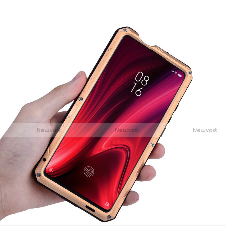 Silicone Matte Finish and Plastic Back Cover Case 360 Degrees R01 for Xiaomi Mi 9T