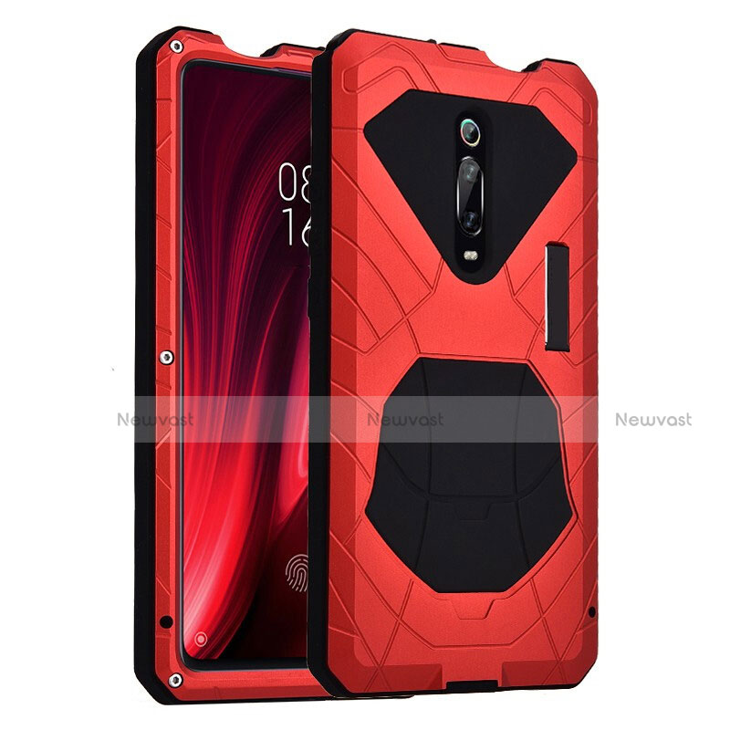 Silicone Matte Finish and Plastic Back Cover Case 360 Degrees R01 for Xiaomi Mi 9T Pro