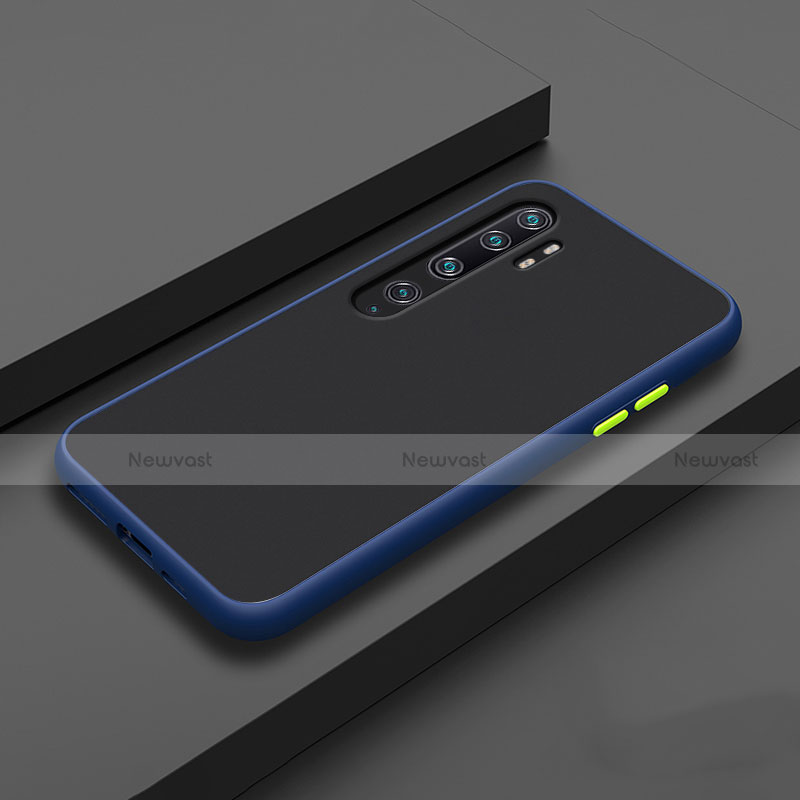 Silicone Matte Finish and Plastic Back Cover Case D01 for Xiaomi Mi Note 10
