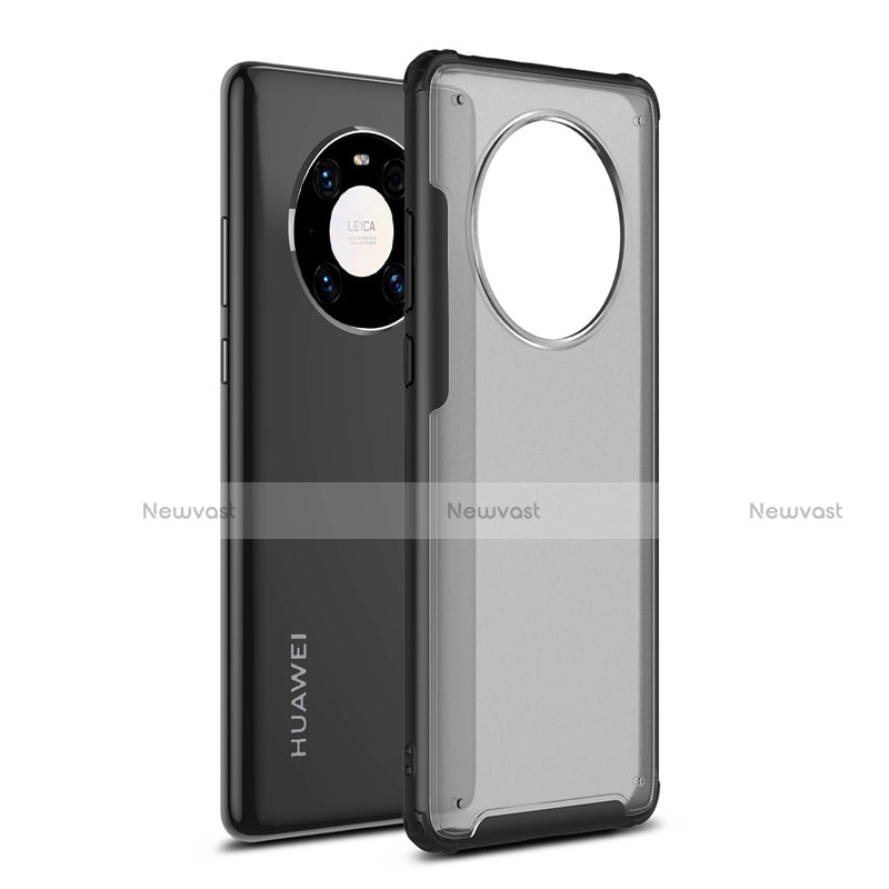 Silicone Matte Finish and Plastic Back Cover Case for Huawei Mate 40E 4G
