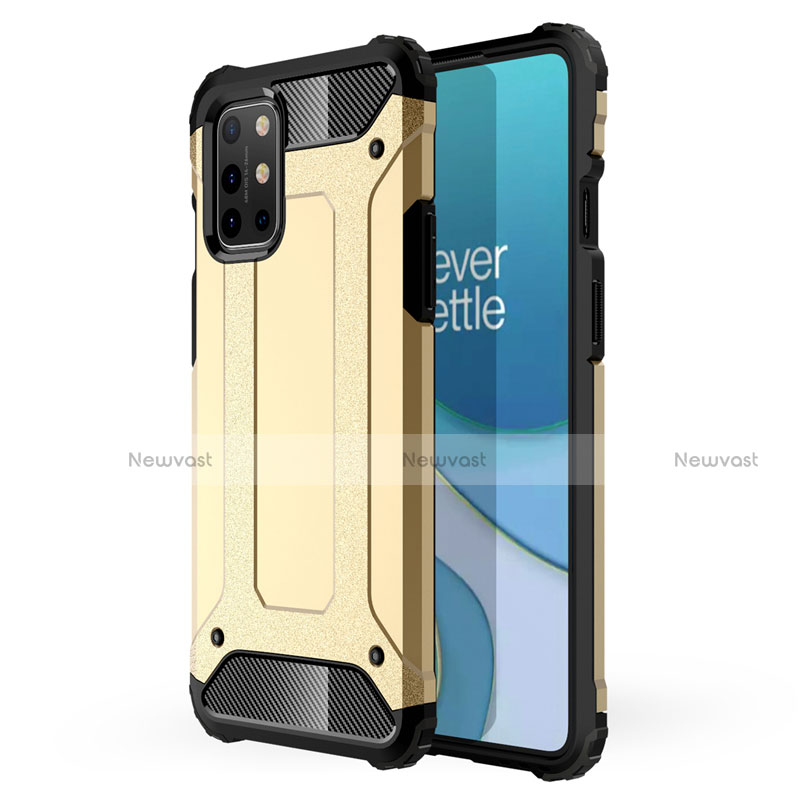 Silicone Matte Finish and Plastic Back Cover Case for OnePlus 8T 5G