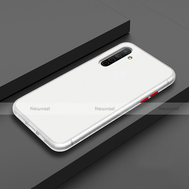 Silicone Matte Finish and Plastic Back Cover Case for Realme X2