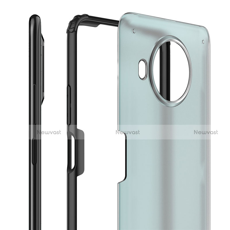 Silicone Matte Finish and Plastic Back Cover Case for Xiaomi Mi 10T Lite 5G