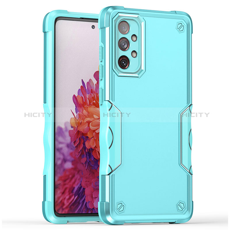 Silicone Matte Finish and Plastic Back Cover Case QW1 for Samsung Galaxy A73 5G