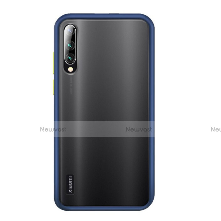 Silicone Matte Finish and Plastic Back Cover Case R02 for Xiaomi Mi A3