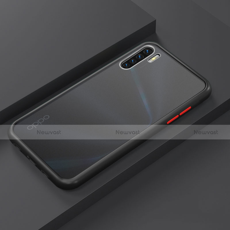 Silicone Matte Finish and Plastic Back Cover Case R03 for Oppo A91