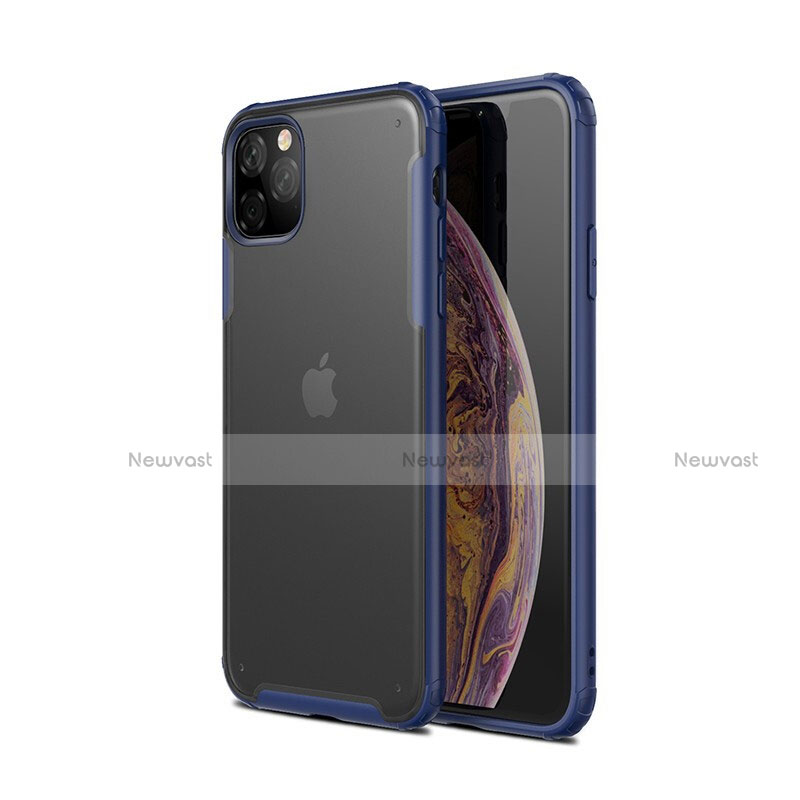 Silicone Matte Finish and Plastic Back Cover Case T01 for Apple iPhone 11 Pro