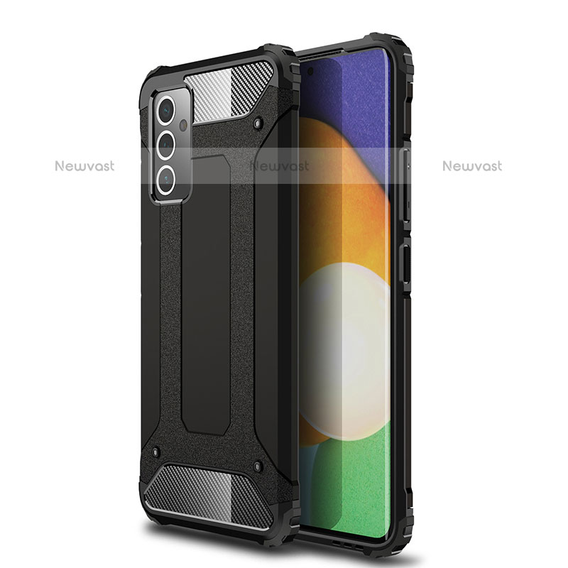 Silicone Matte Finish and Plastic Back Cover Case WL1 for Samsung Galaxy Quantum2 5G