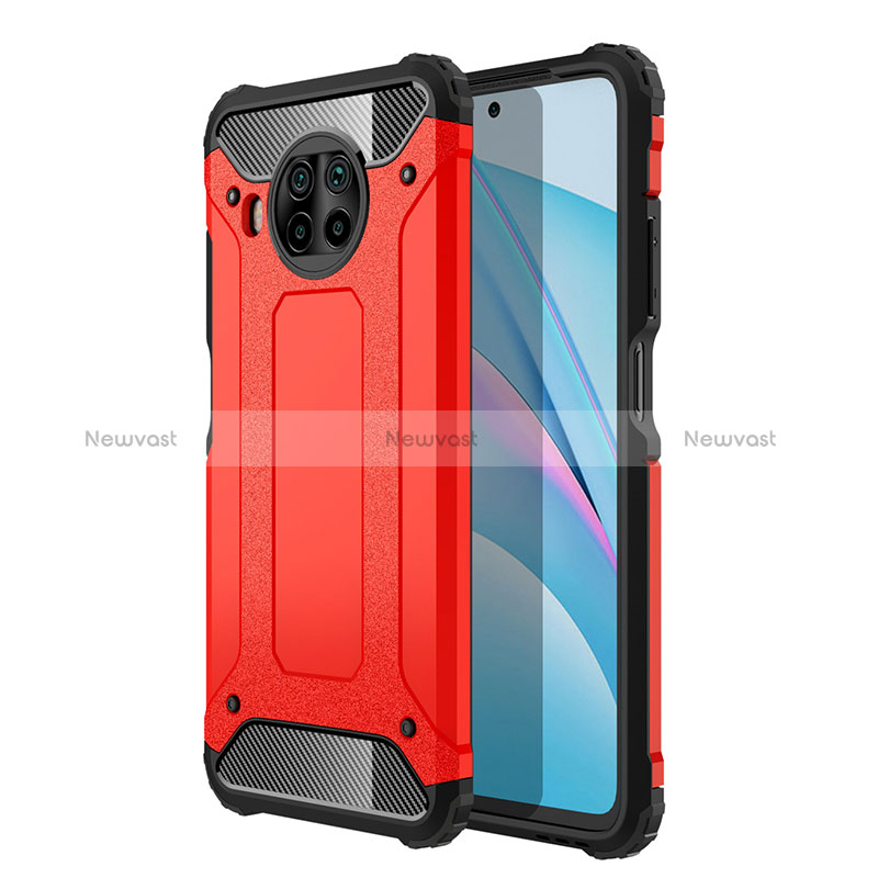 Silicone Matte Finish and Plastic Back Cover Case WL1 for Xiaomi Mi 10i 5G