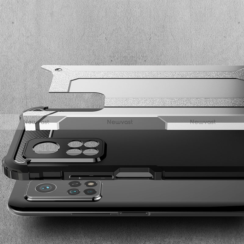 Silicone Matte Finish and Plastic Back Cover Case WL1 for Xiaomi Mi 10T 5G