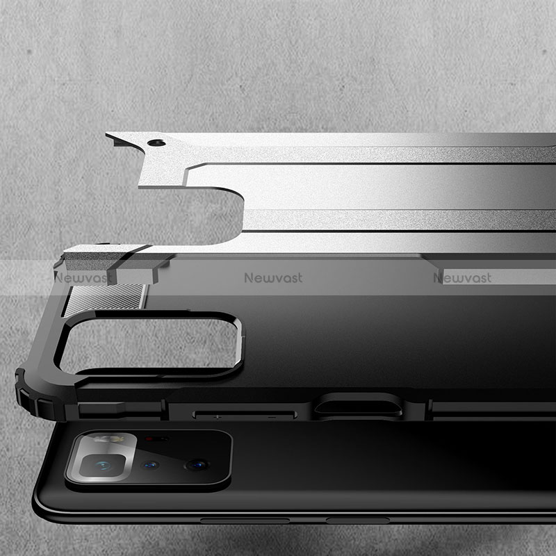 Silicone Matte Finish and Plastic Back Cover Case WL1 for Xiaomi Poco X3 GT 5G