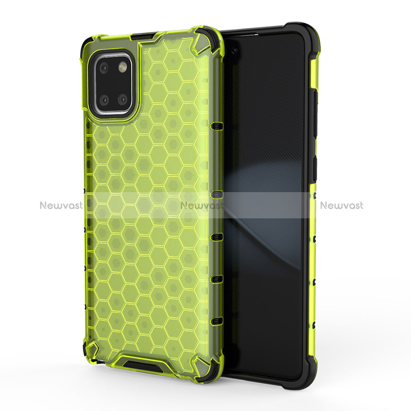 Silicone Transparent Frame Case Cover 360 Degrees AM1 for Samsung Galaxy M60s