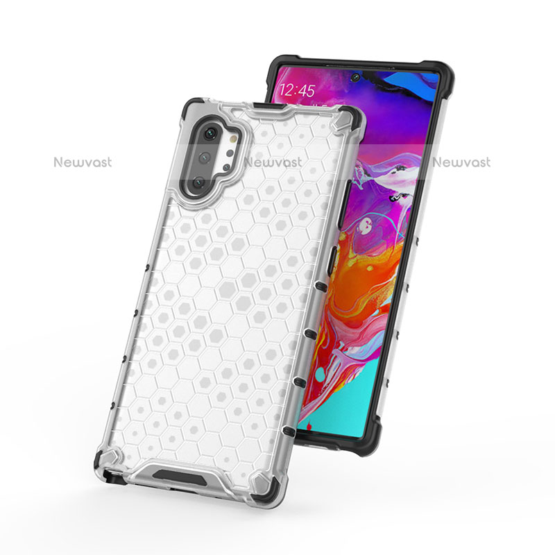 Silicone Transparent Frame Case Cover 360 Degrees AM1 for Samsung Galaxy Note 10 Plus 5G