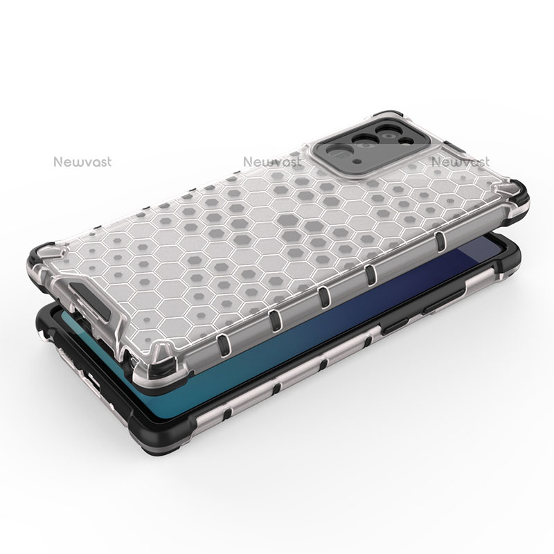 Silicone Transparent Frame Case Cover 360 Degrees AM1 for Samsung Galaxy Note 20 5G