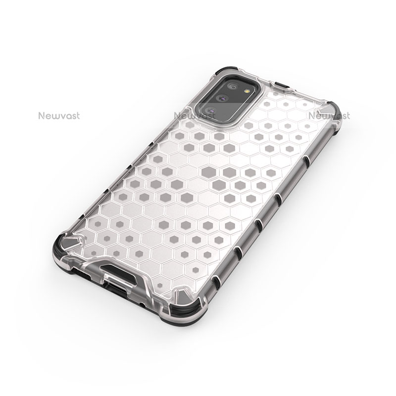 Silicone Transparent Frame Case Cover 360 Degrees AM1 for Samsung Galaxy S20 5G