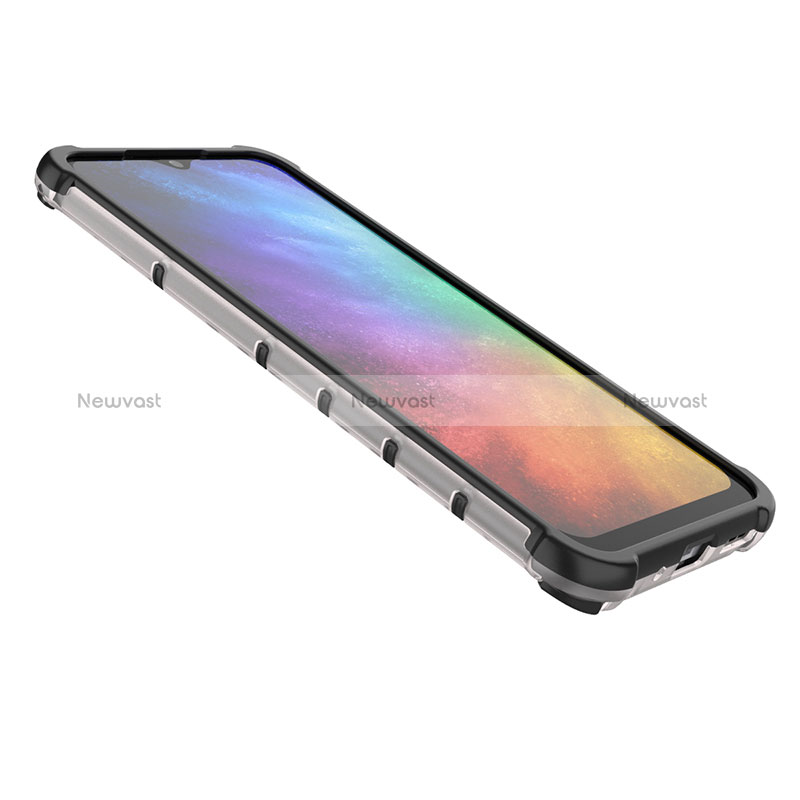 Silicone Transparent Frame Case Cover 360 Degrees AM1 for Xiaomi Redmi 9A