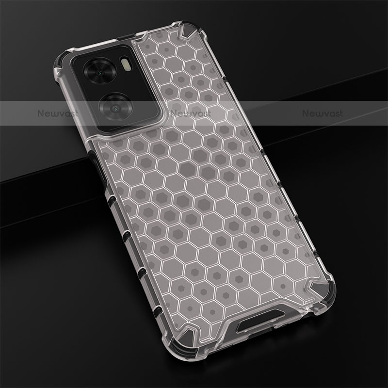 Silicone Transparent Frame Case Cover 360 Degrees AM2 for OnePlus Nord N20 SE