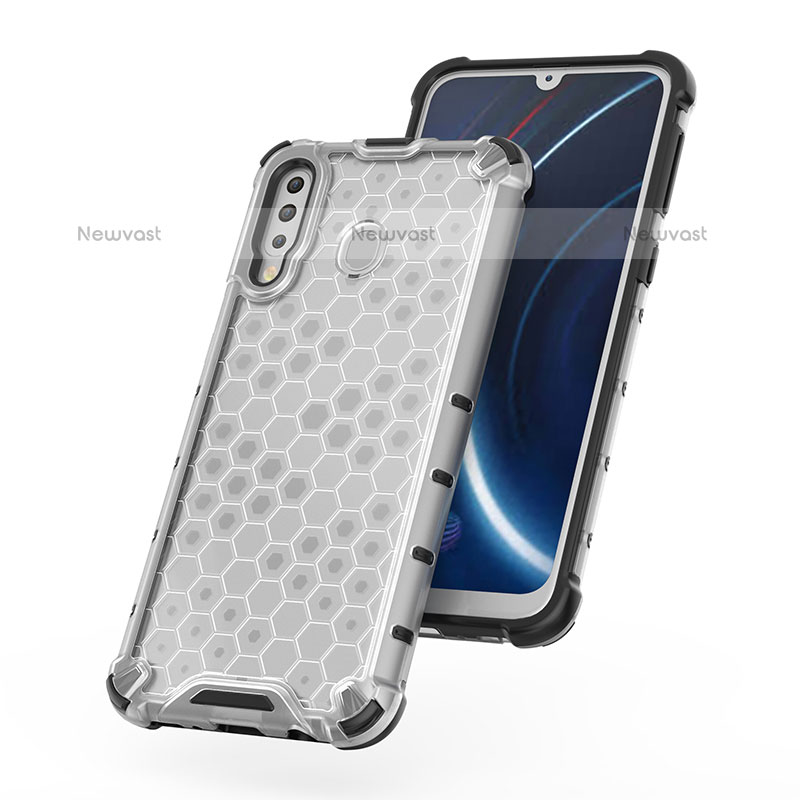 Silicone Transparent Frame Case Cover 360 Degrees AM2 for Samsung Galaxy M30