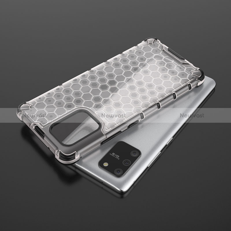 Silicone Transparent Frame Case Cover 360 Degrees AM2 for Samsung Galaxy M80S