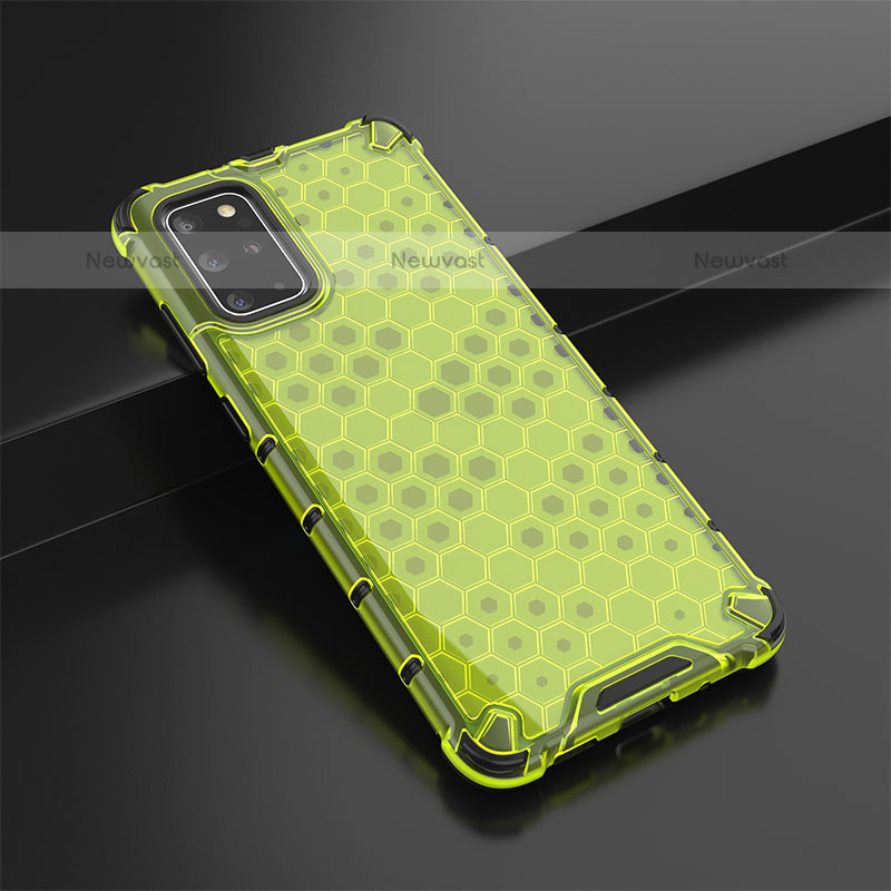 Silicone Transparent Frame Case Cover 360 Degrees AM2 for Samsung Galaxy S20 Plus