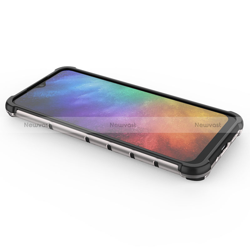 Silicone Transparent Frame Case Cover 360 Degrees AM2 for Xiaomi Redmi 9AT