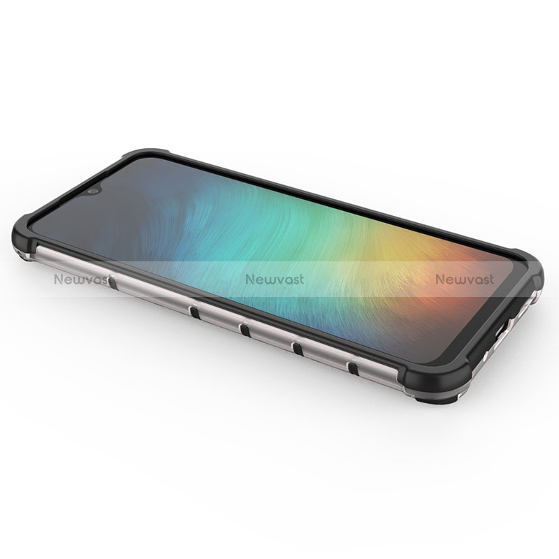Silicone Transparent Frame Case Cover 360 Degrees AM2 for Xiaomi Redmi 9C
