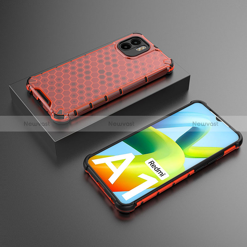 Silicone Transparent Frame Case Cover 360 Degrees AM2 for Xiaomi Redmi A2
