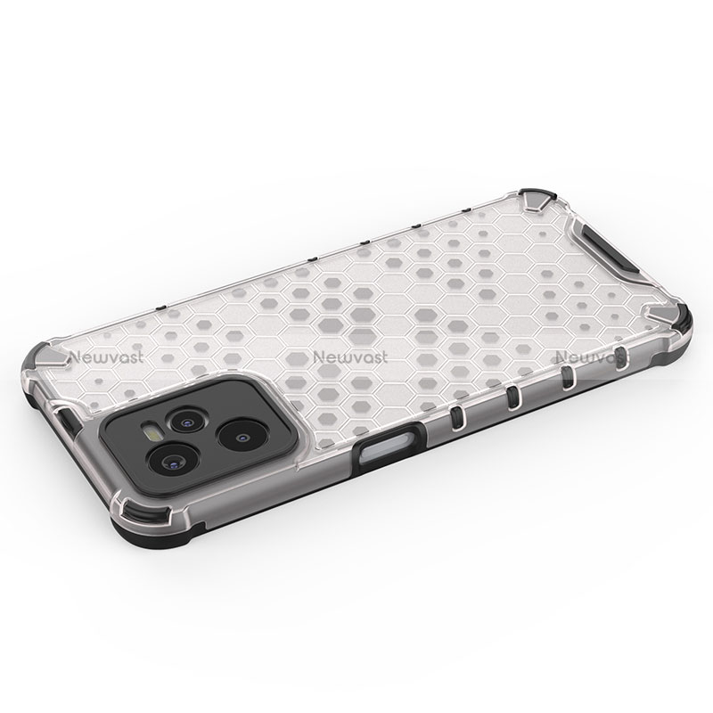 Silicone Transparent Frame Case Cover 360 Degrees AM3 for Realme C35