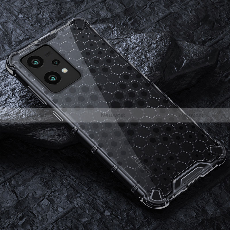 Silicone Transparent Frame Case Cover 360 Degrees AM4 for Realme 9 Pro 5G