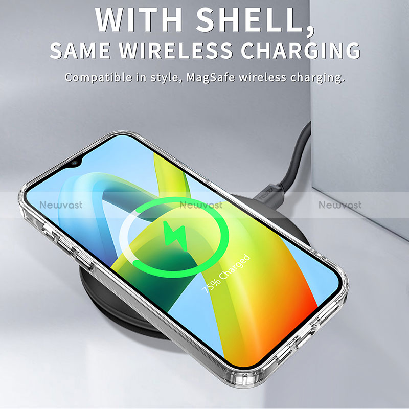 Silicone Transparent Frame Case Cover AC1 for Xiaomi Redmi A1