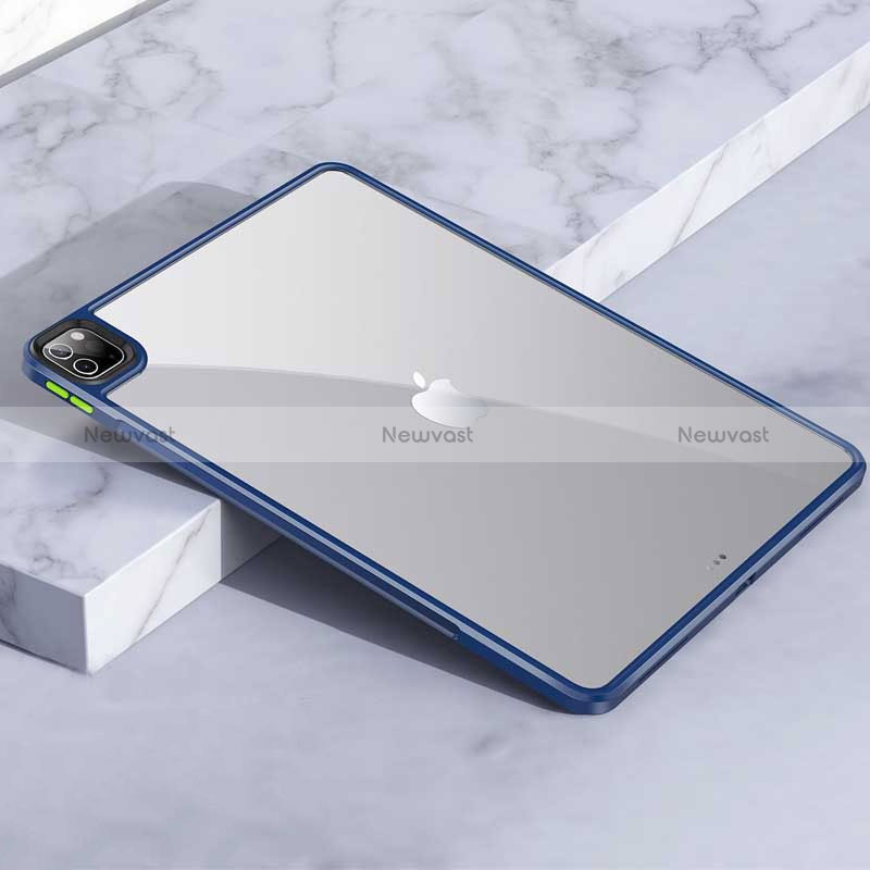 Silicone Transparent Frame Case Cover for Apple iPad Pro 11 (2020)