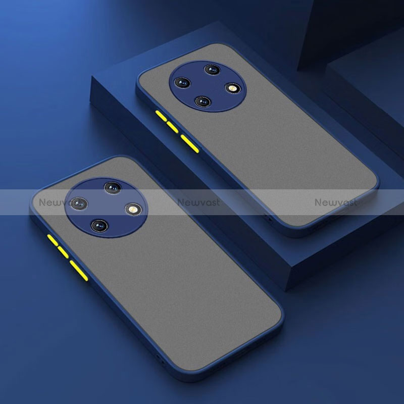 Silicone Transparent Frame Case Cover for Huawei Nova Y91