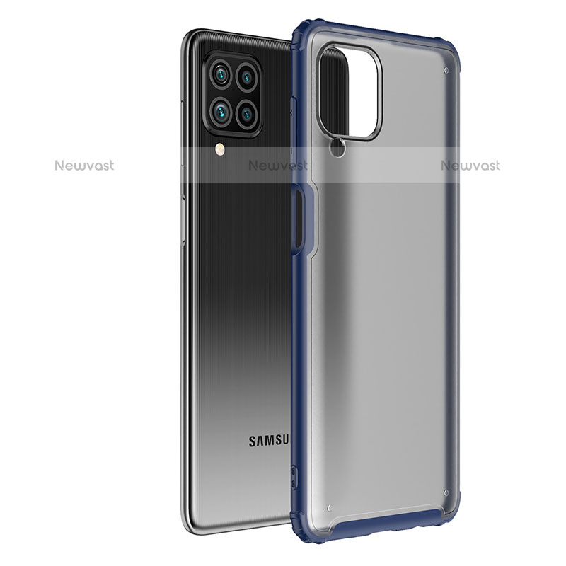 Silicone Transparent Frame Case Cover for Samsung Galaxy M62 4G