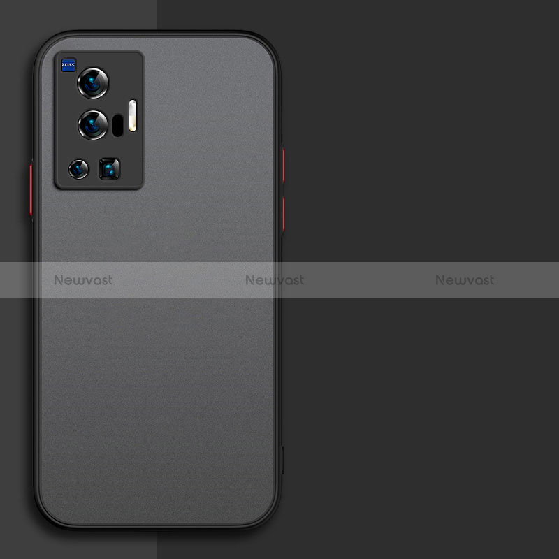 Silicone Transparent Frame Case Cover for Vivo X70 Pro 5G