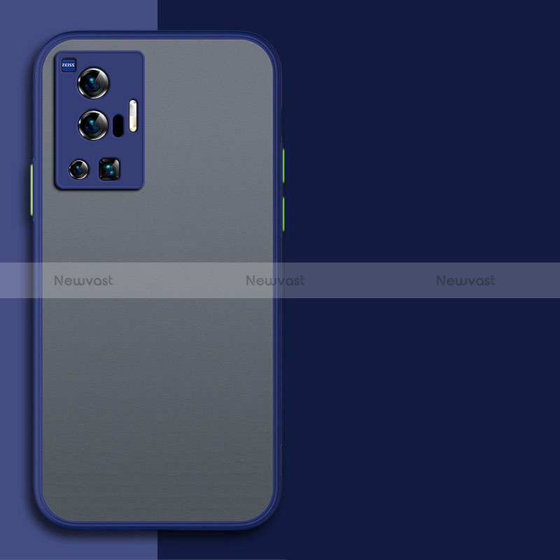 Silicone Transparent Frame Case Cover for Vivo X70 Pro 5G