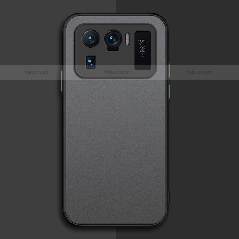 Silicone Transparent Frame Case Cover for Xiaomi Mi 11 Ultra 5G