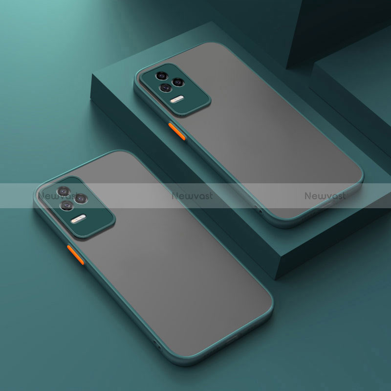 Silicone Transparent Frame Case Cover for Xiaomi Poco F4 5G