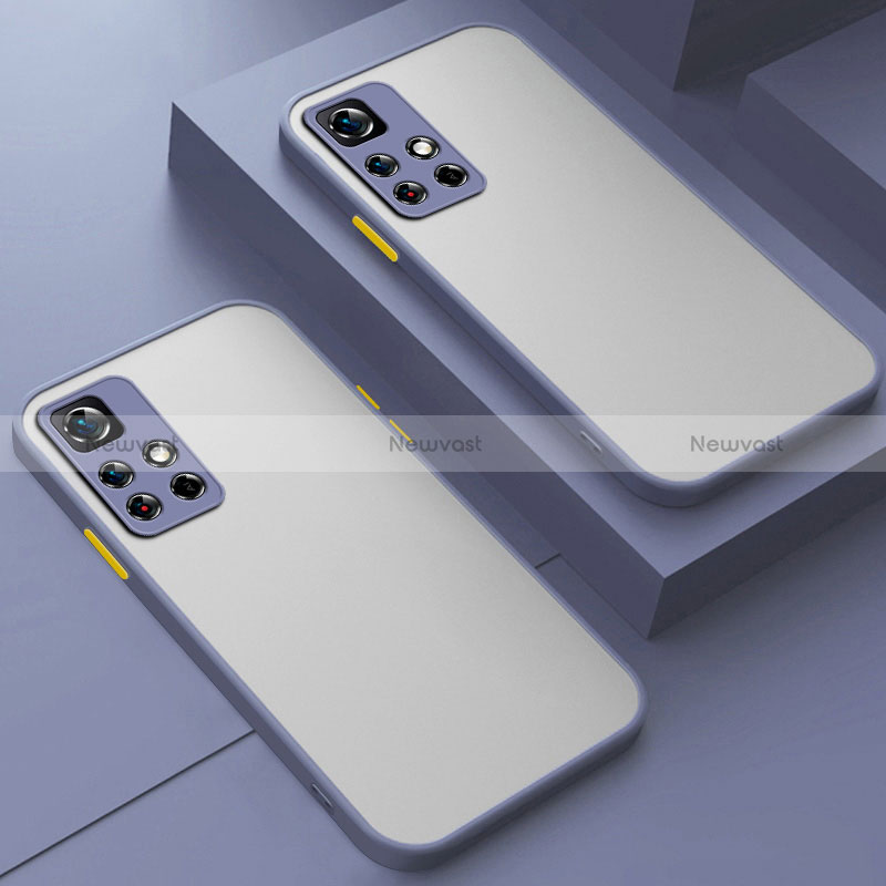 Silicone Transparent Frame Case Cover for Xiaomi Redmi Note 11 Pro+ Plus 5G