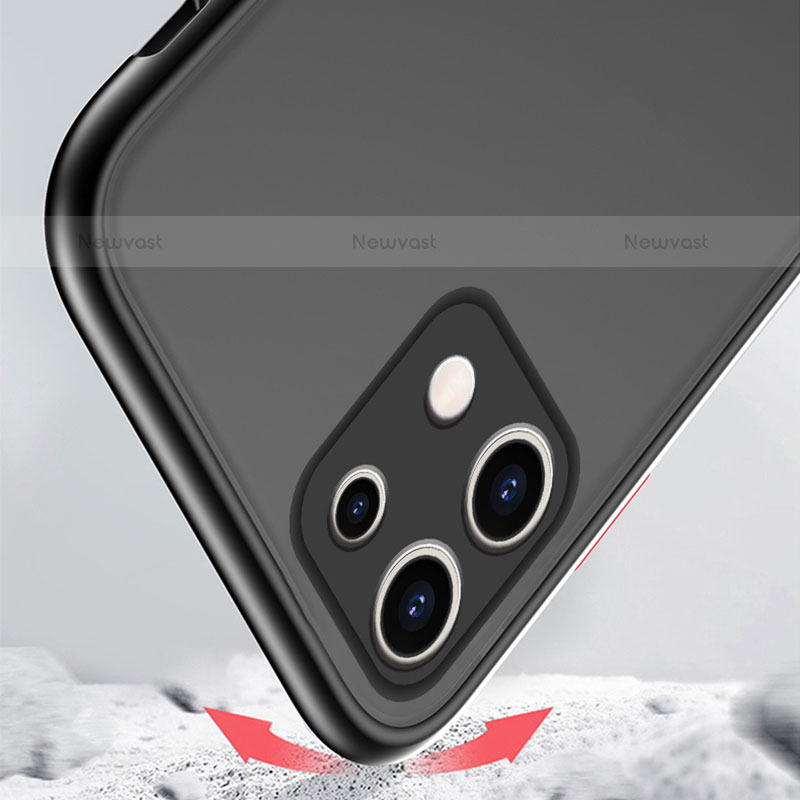 Silicone Transparent Frame Case Cover M01 for Xiaomi Mi 11 5G