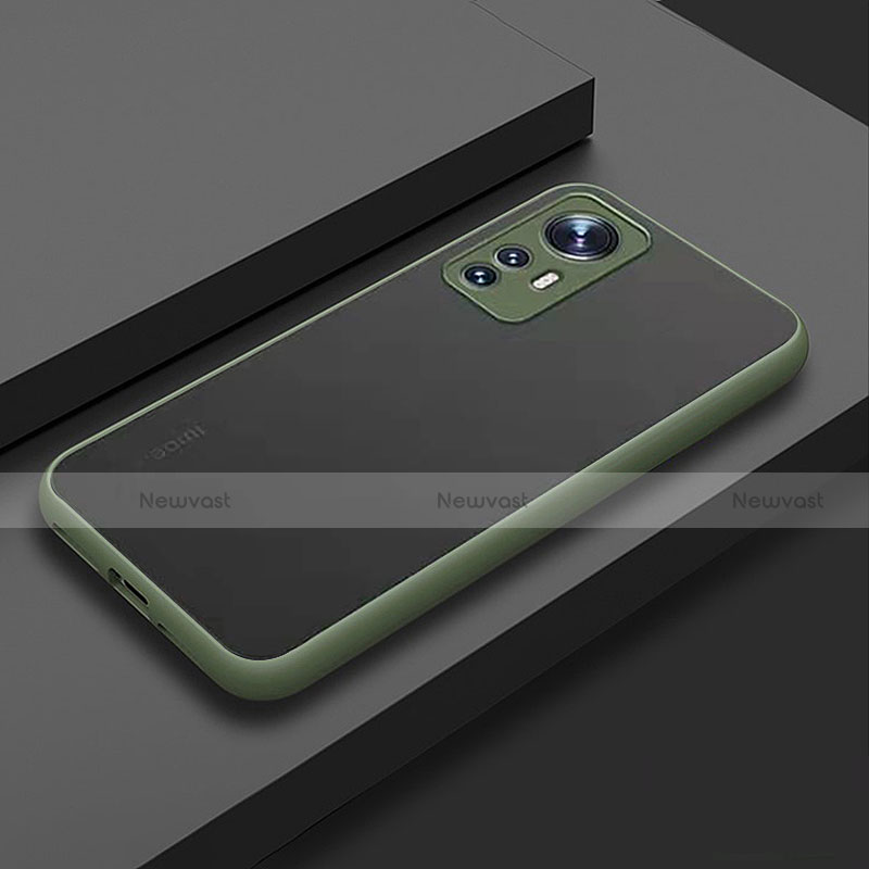 Silicone Transparent Frame Case Cover M02 for Xiaomi Mi 12 5G