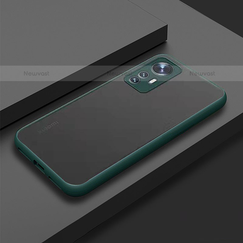 Silicone Transparent Frame Case Cover M02 for Xiaomi Mi 12S 5G