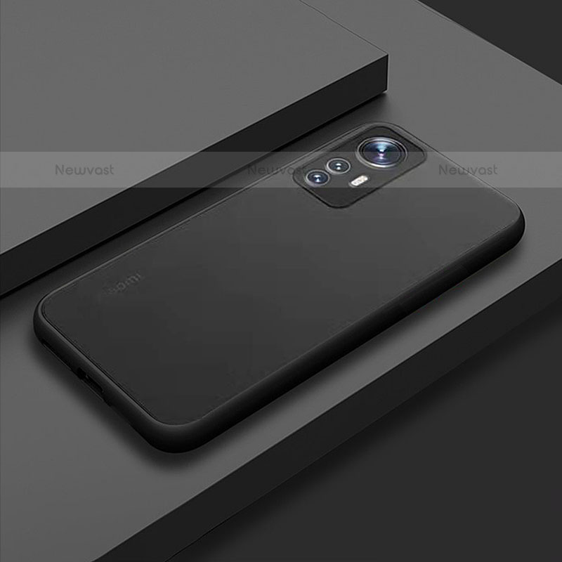 Silicone Transparent Frame Case Cover M02 for Xiaomi Mi 12X 5G