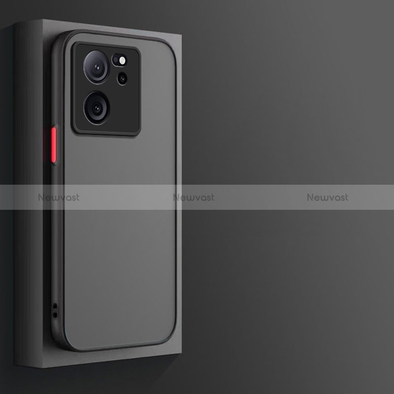 Silicone Transparent Frame Case Cover P01 for Xiaomi Mi 13T Pro 5G