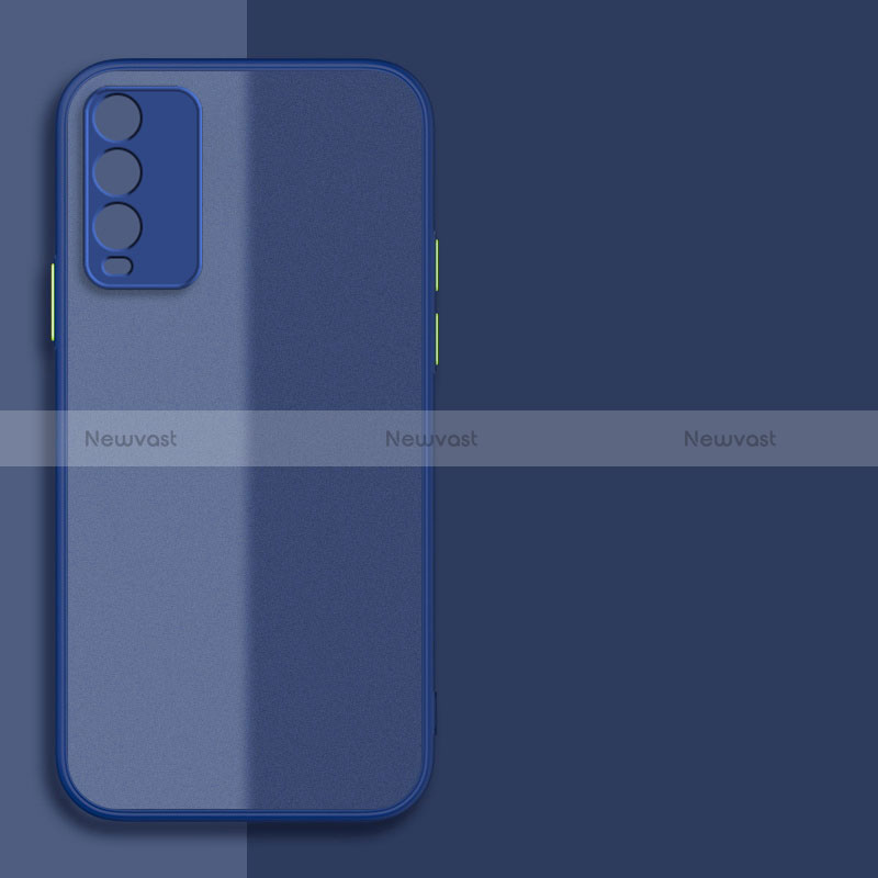 Silicone Transparent Frame Case Cover P01 for Xiaomi Redmi 9T 4G