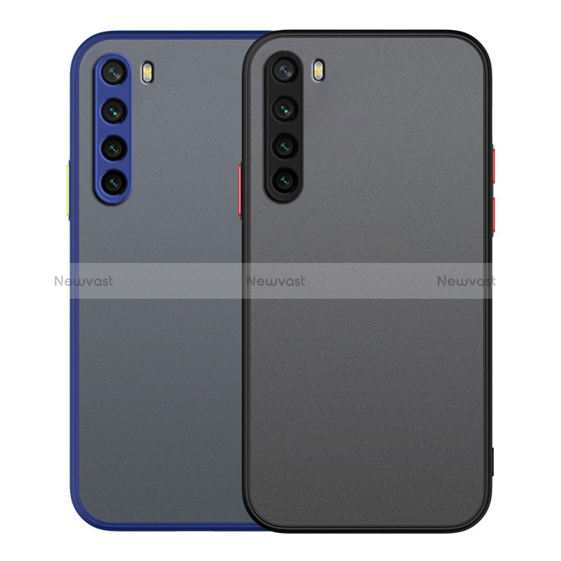 Silicone Transparent Frame Case Cover P01 for Xiaomi Redmi Note 8 (2021)