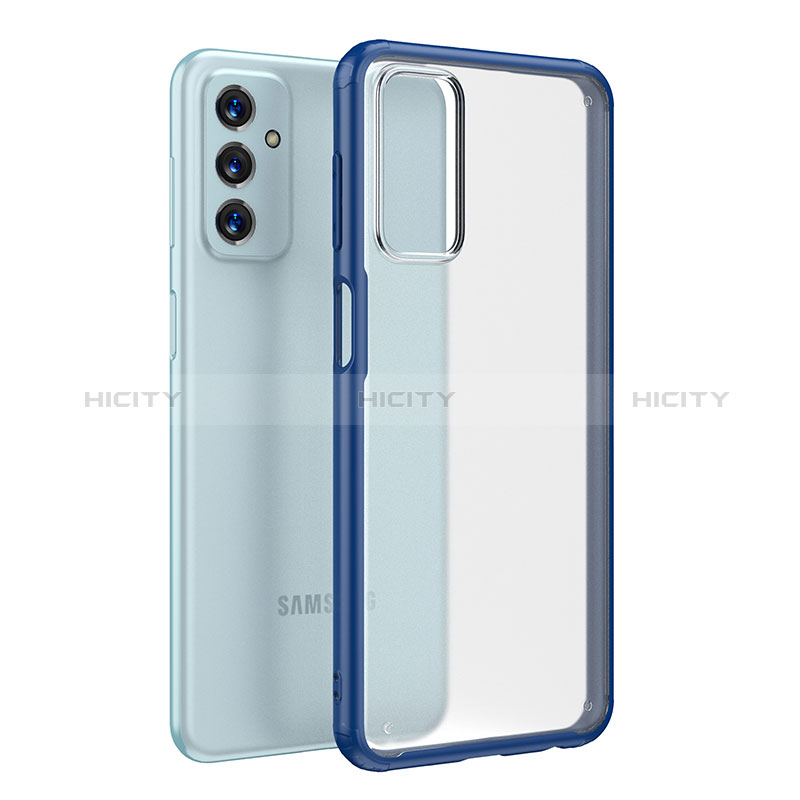Silicone Transparent Frame Case Cover WL1 for Samsung Galaxy F23 5G