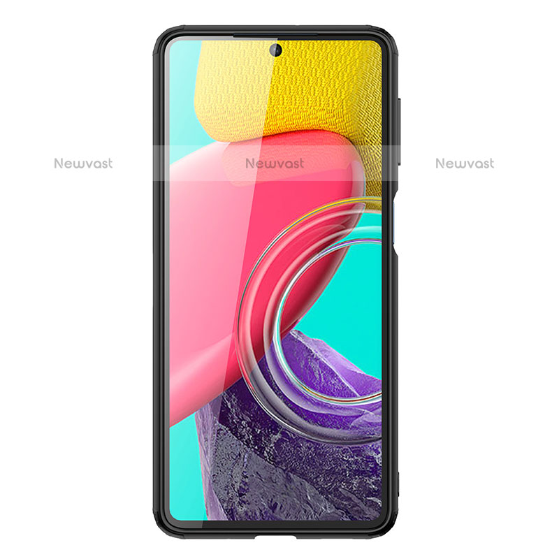 Silicone Transparent Frame Case Cover WL1 for Samsung Galaxy M53 5G