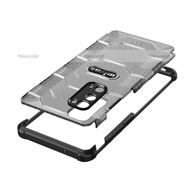 Silicone Transparent Frame Case Cover WL2 for Samsung Galaxy S20